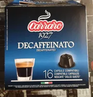 Capsule espresso dek