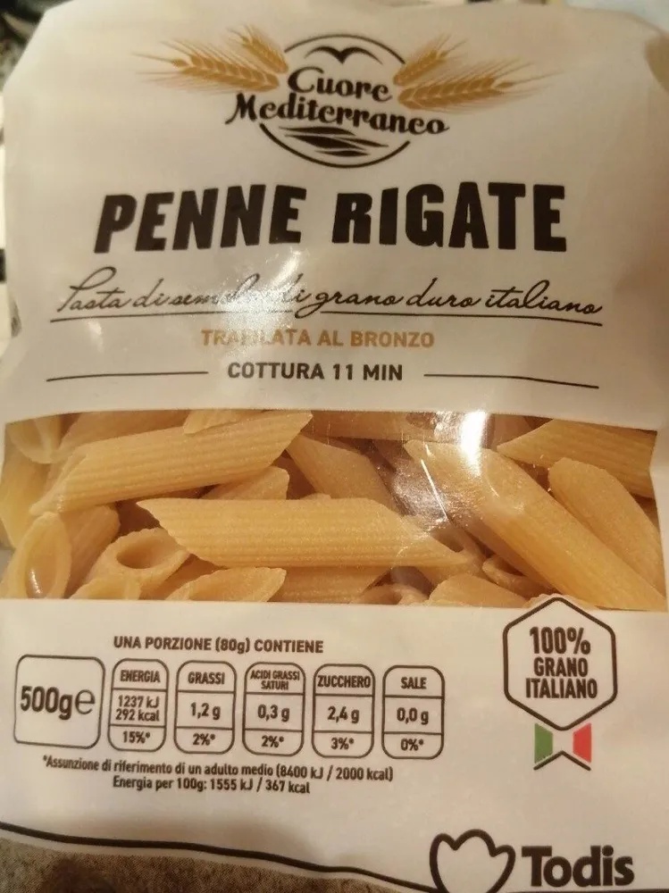Penne rigate