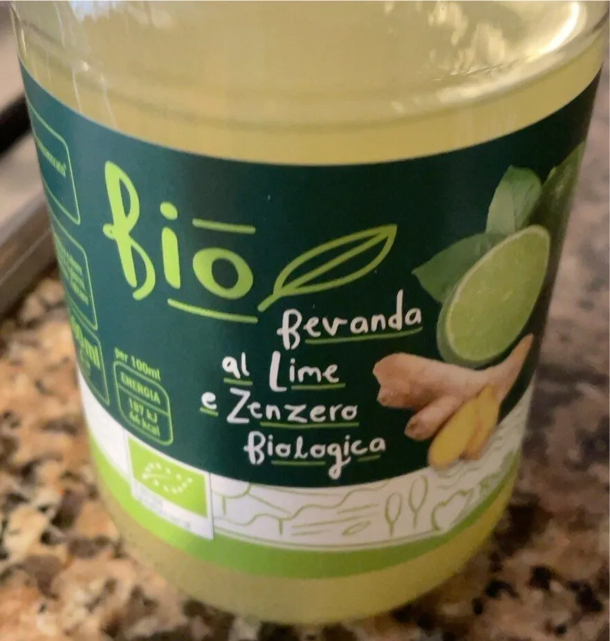 Bevanda al Lime e Zenzero Biologica