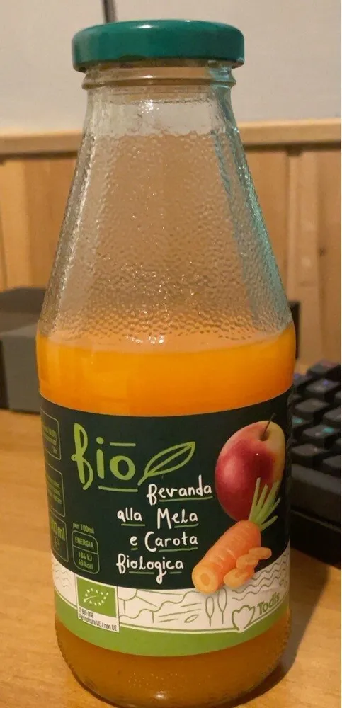Bevanda alla mela e Carota Biologica