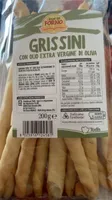 Grissini con olio extra vergine di oliva