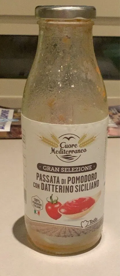 Passata di pomodoro con datterino siciliano
