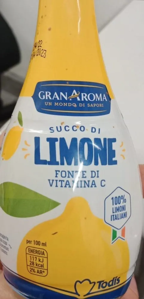 Succo di limone
