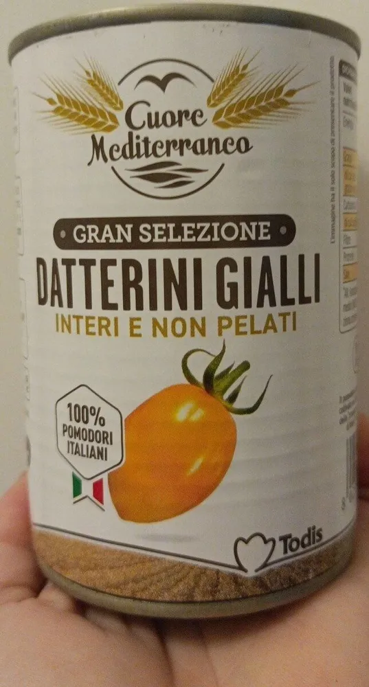 Datterini gialli interi e non pelati