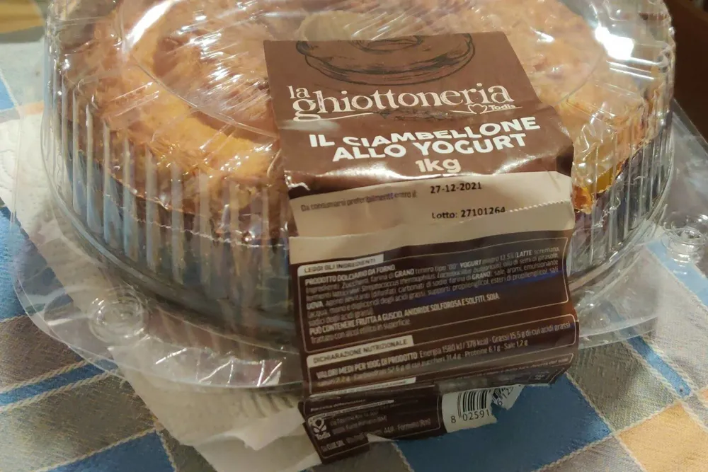 Il ciambellone allo yogurt La Ghiottoneria Todis