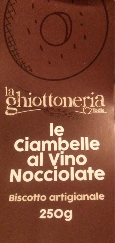Le ciambelline al vino nocciolate