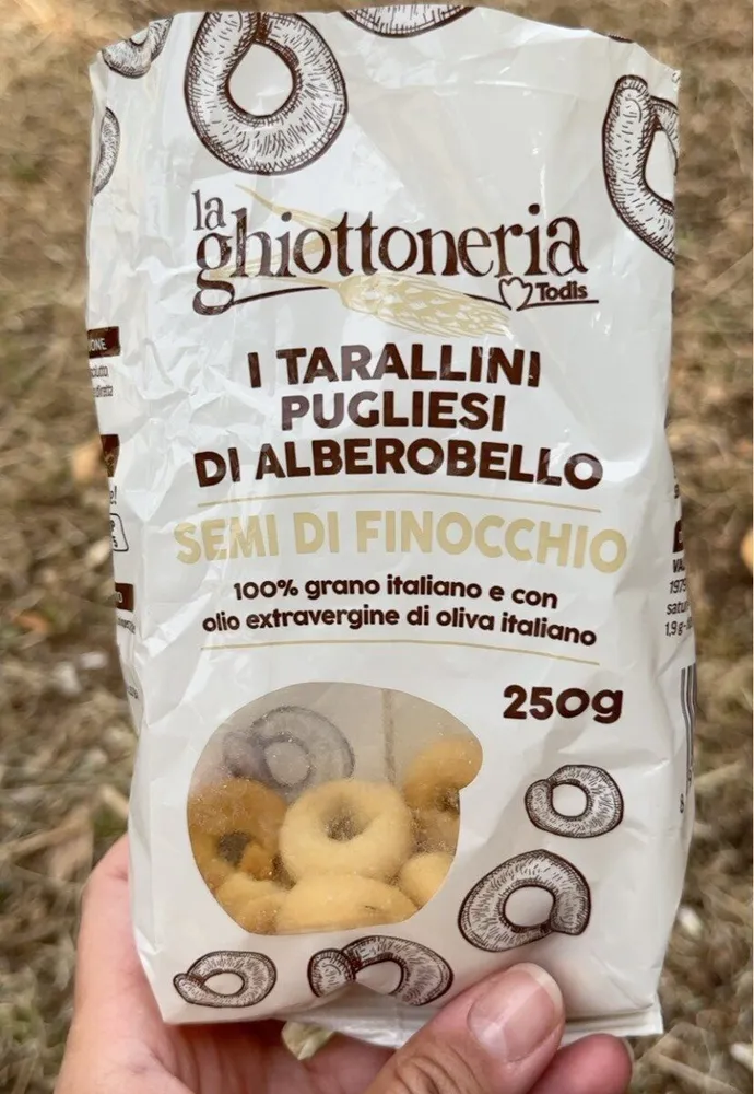 Taralli pugliesi semi di finocchio