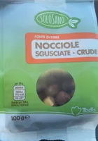 Nocciole sgusciate crude