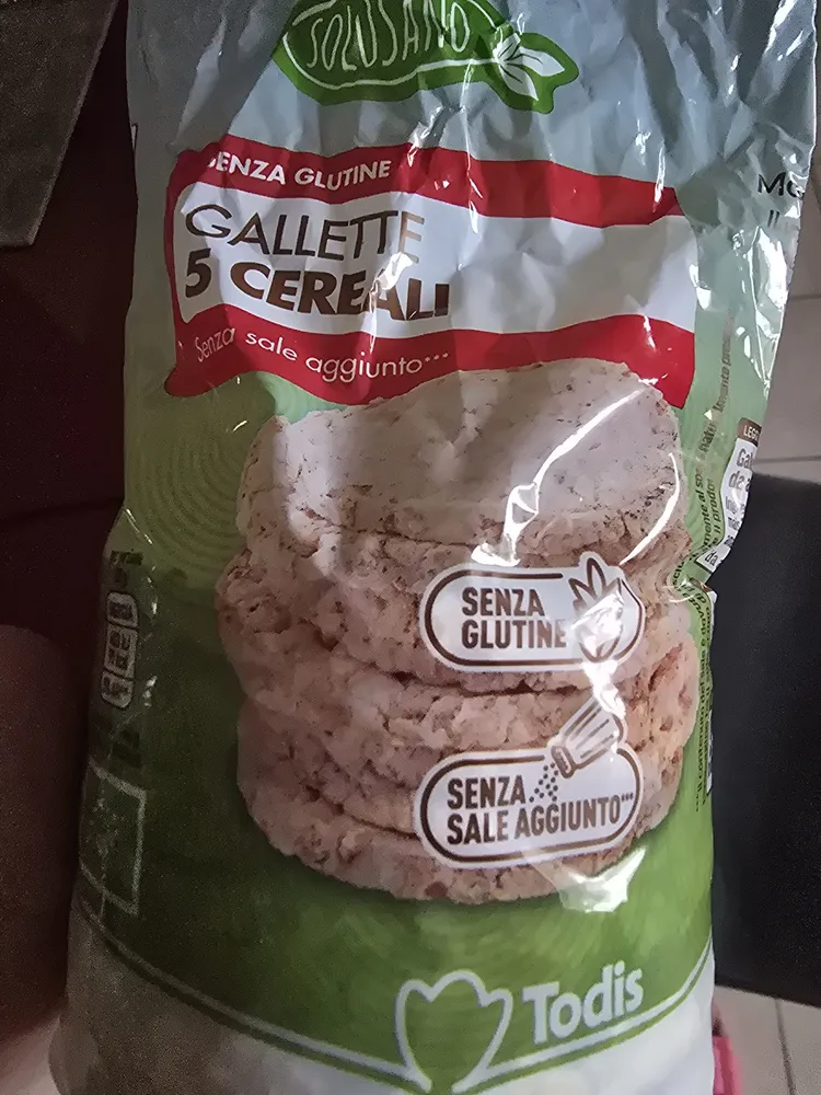 Gallette 5 cereali senza glutine