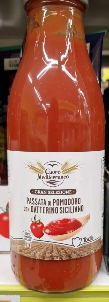 Passata di pomodoro con datterino siciliano