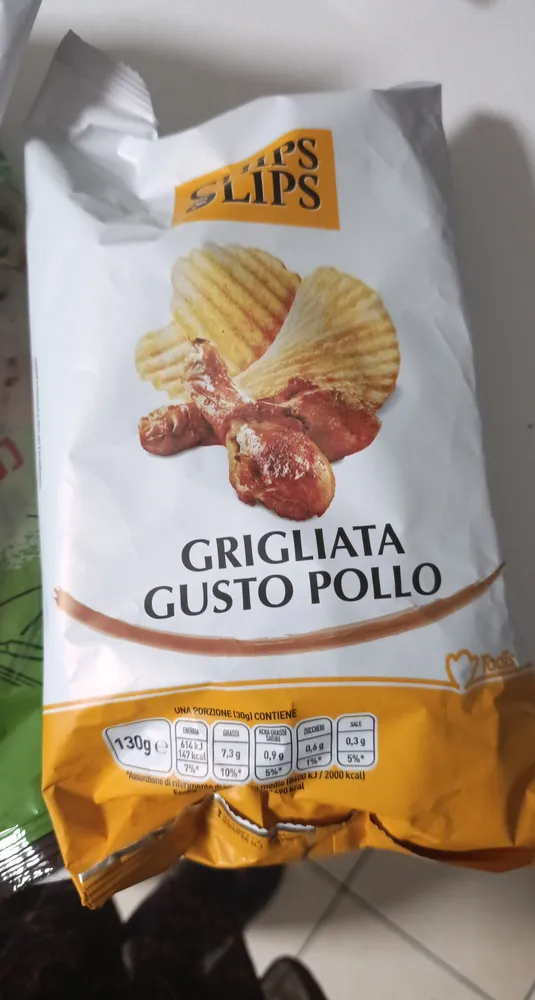 Patatine gusto pollo