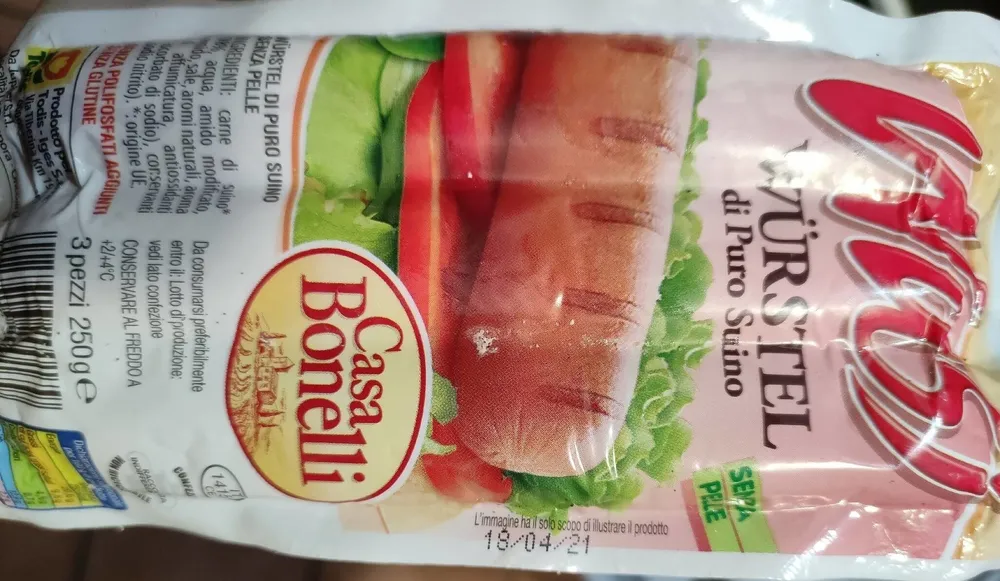 Susi würstel puro suino