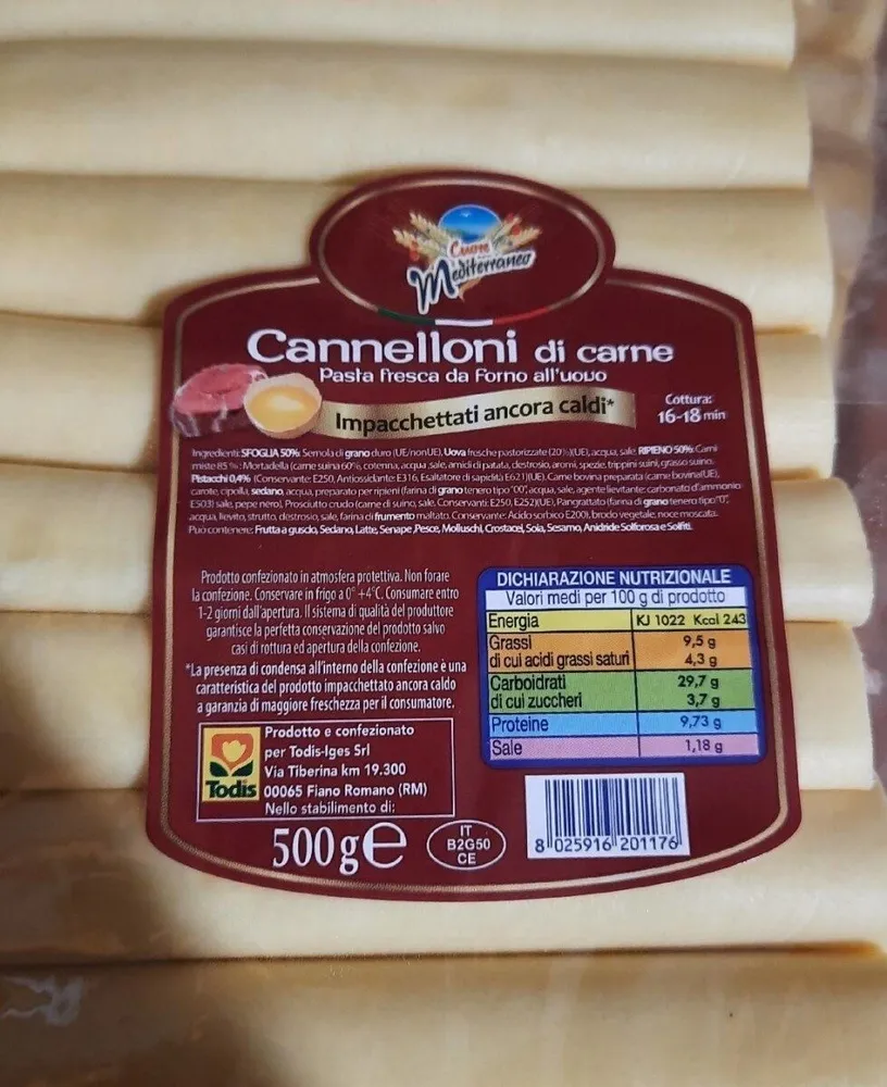 Cannelloni di carne