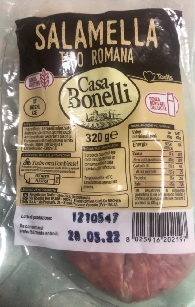 Salamella tipo romana