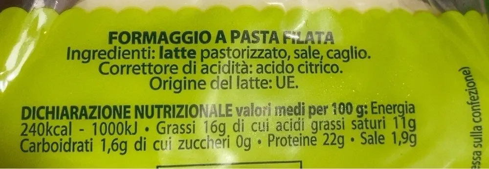 Scamorza bianca