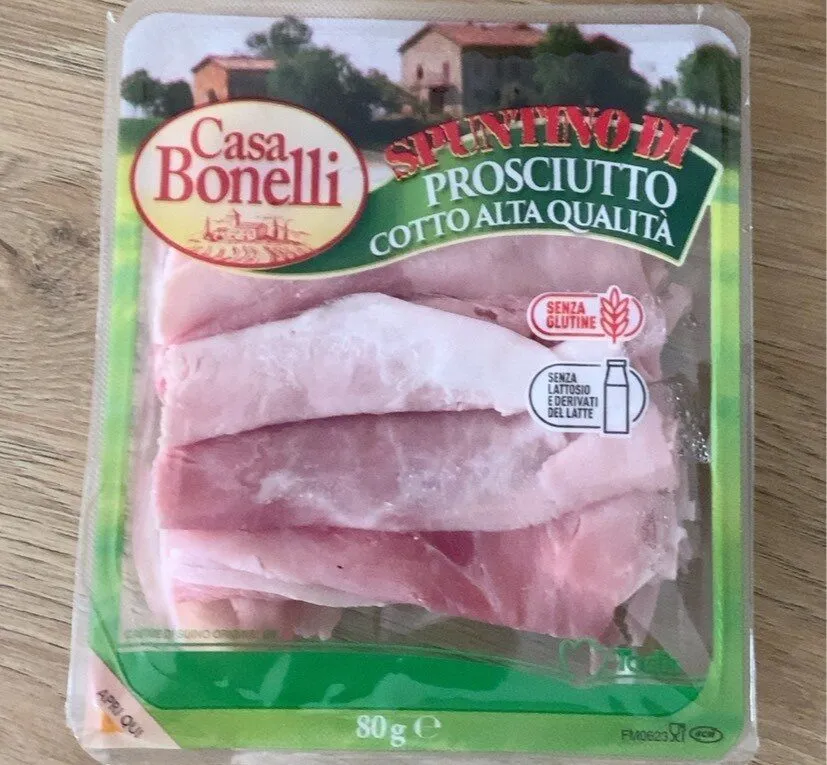 Spuntino di prosciutto cotto