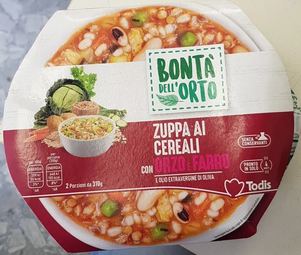 Zuppa ai cereali