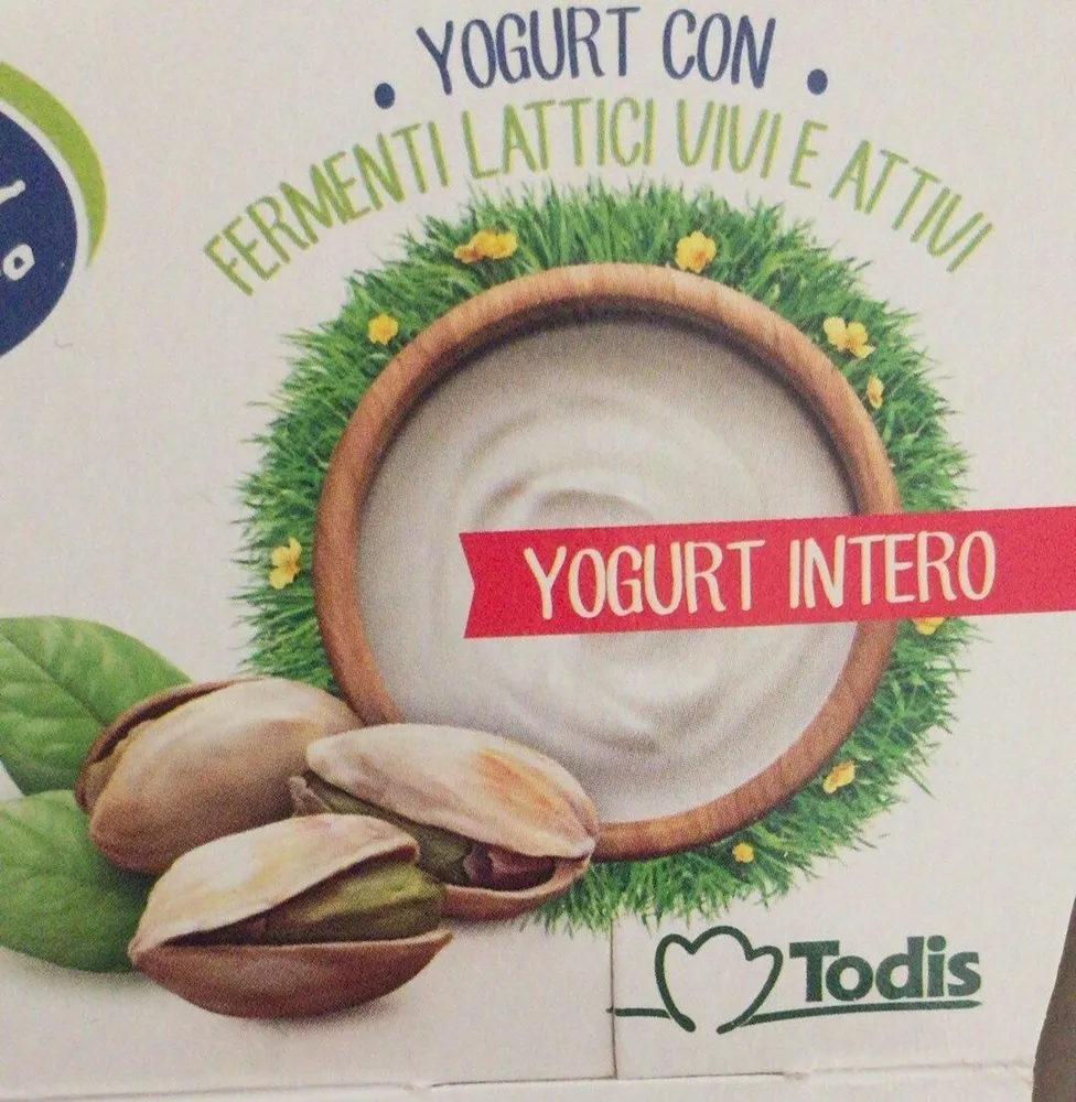 Yaourt entier à la pistache
