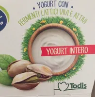 Yaourt entier à la pistache