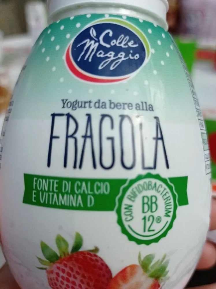 Yogurt da bere alla fragola