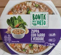 Zuppa con farro e verdure