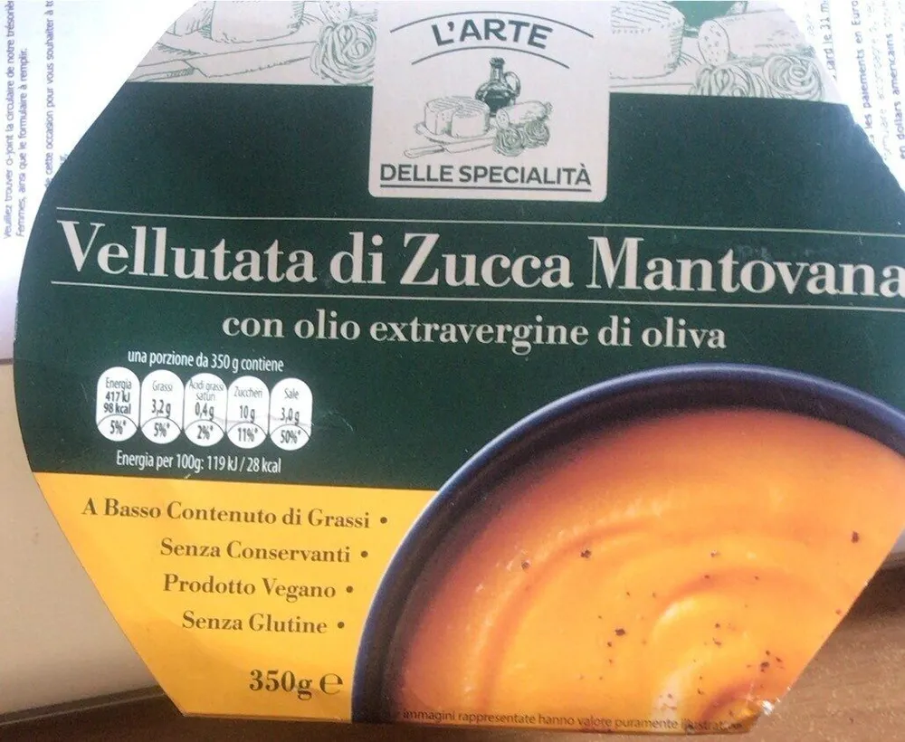 Vellutata di Zucca mantovana
