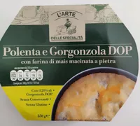 Polenta e gorgonzola DOP