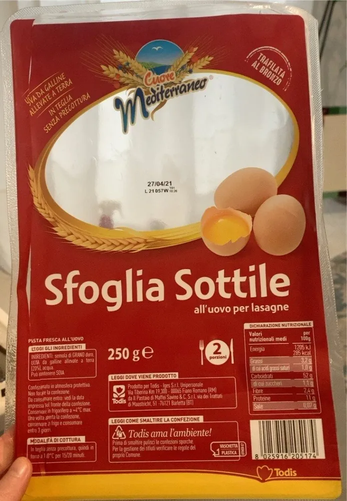 Sfoglia sottile