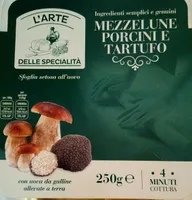 Mezze lune porcini e tartufo