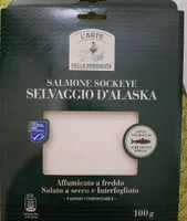 Salmone Sockeye Selvaggio D'alaska