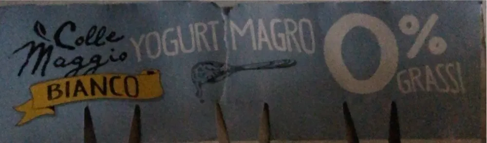Yogurt magro bianco