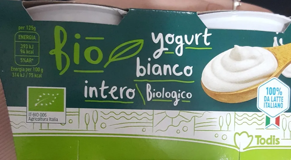 Yogurt bianco intero
