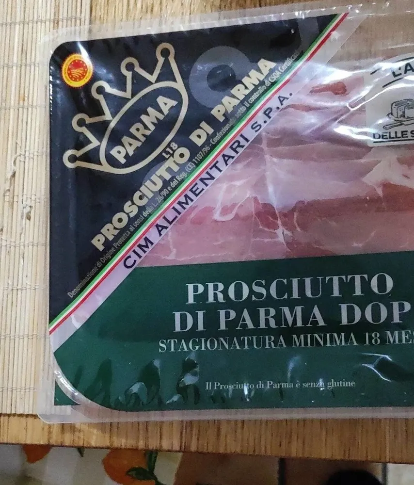 Prosciutto di parma dop