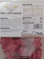 Ravioli speck e radicchio