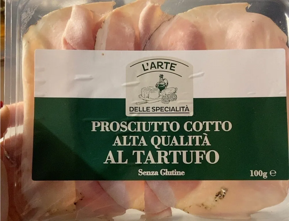 Prosciutto cotto alta qualita al tartufo