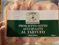 Prosciutto cotto alta qualita al tartufo