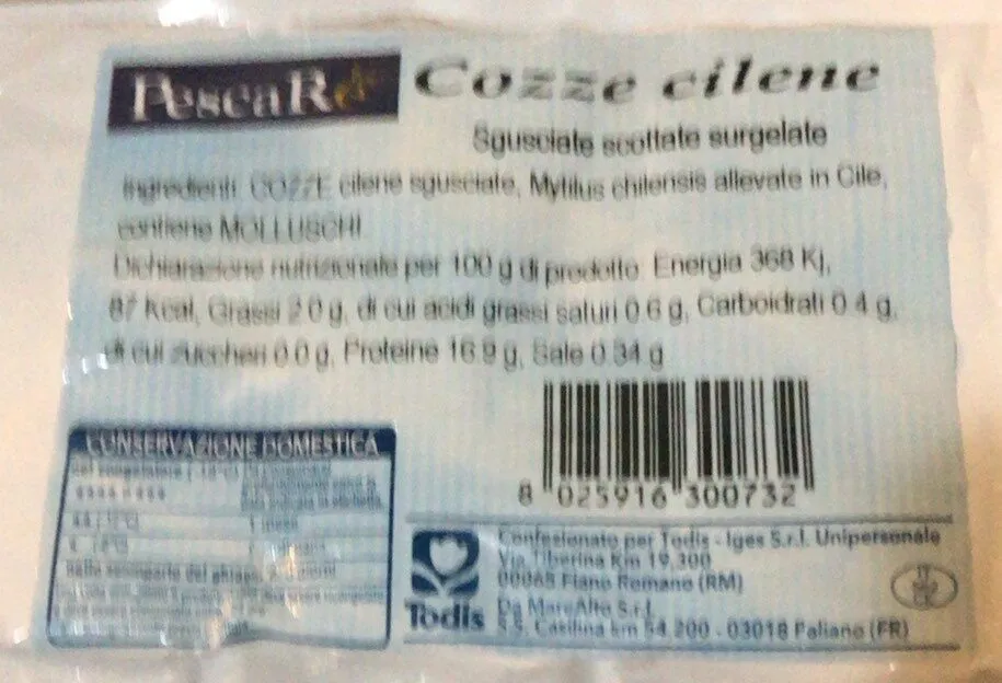 Cozze cilene