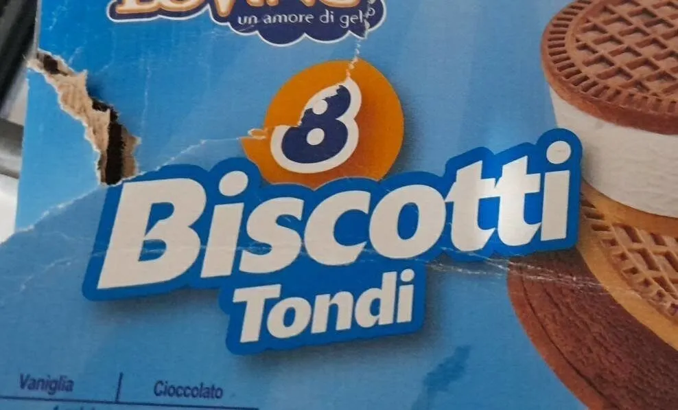 8 biscotti tondi