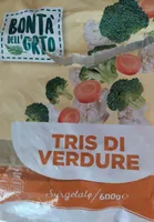 Tris di verdure