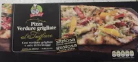 Pizza verdure grigliate mx di formaggi