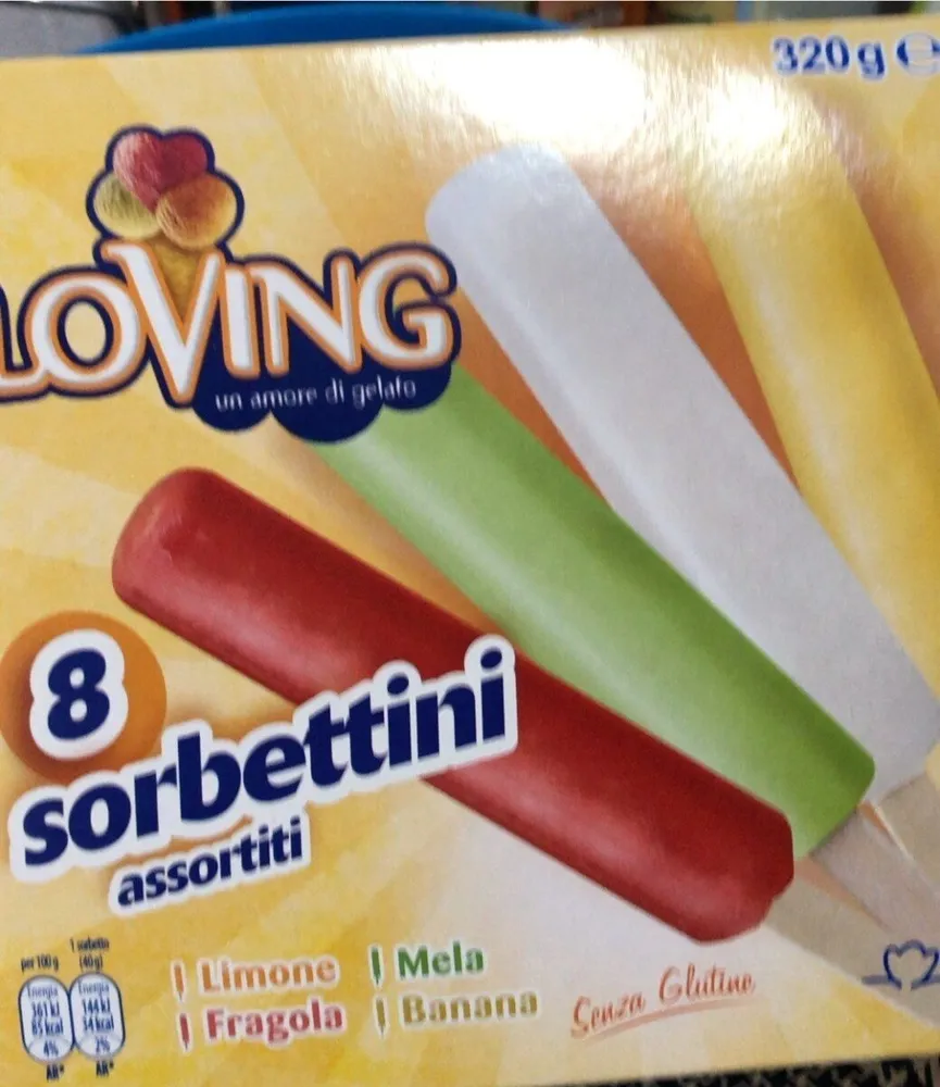 Sorbettini assortiti