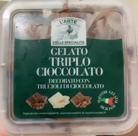 Gelato triplo cioccolato