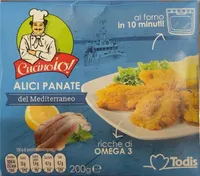Alici panate del Mediterraneo