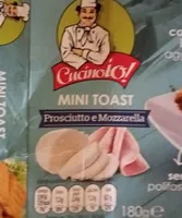 Mini toast Prosciutto e Mozzarella