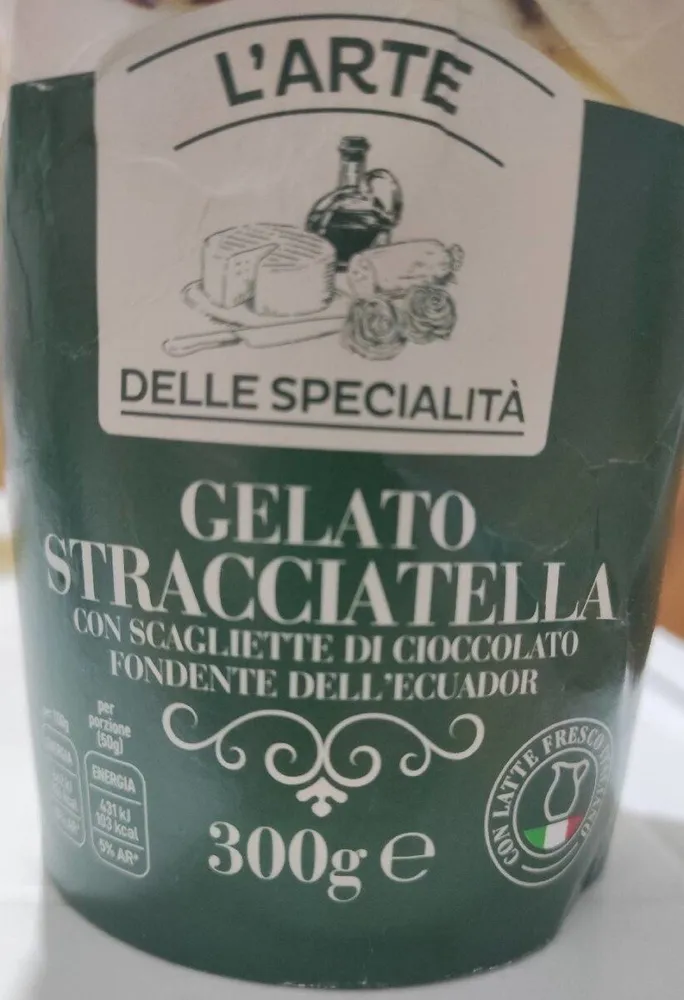 Gelato stracciatella