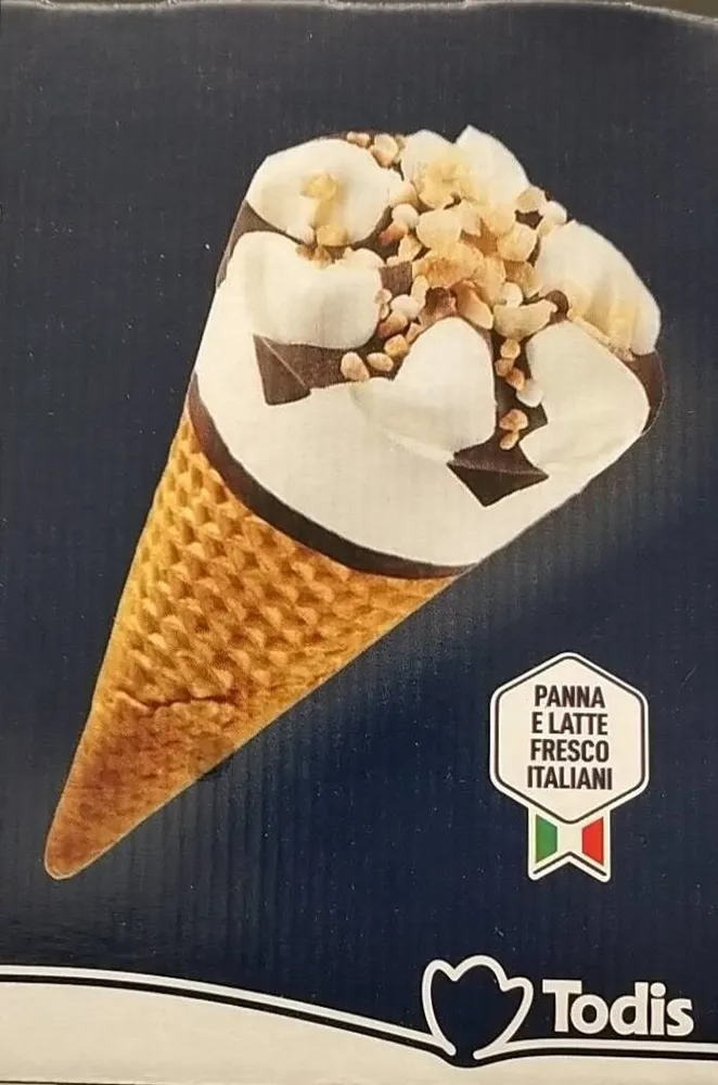 Cono panna senza conservanti