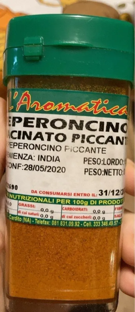 peperoncino macinato piccante
