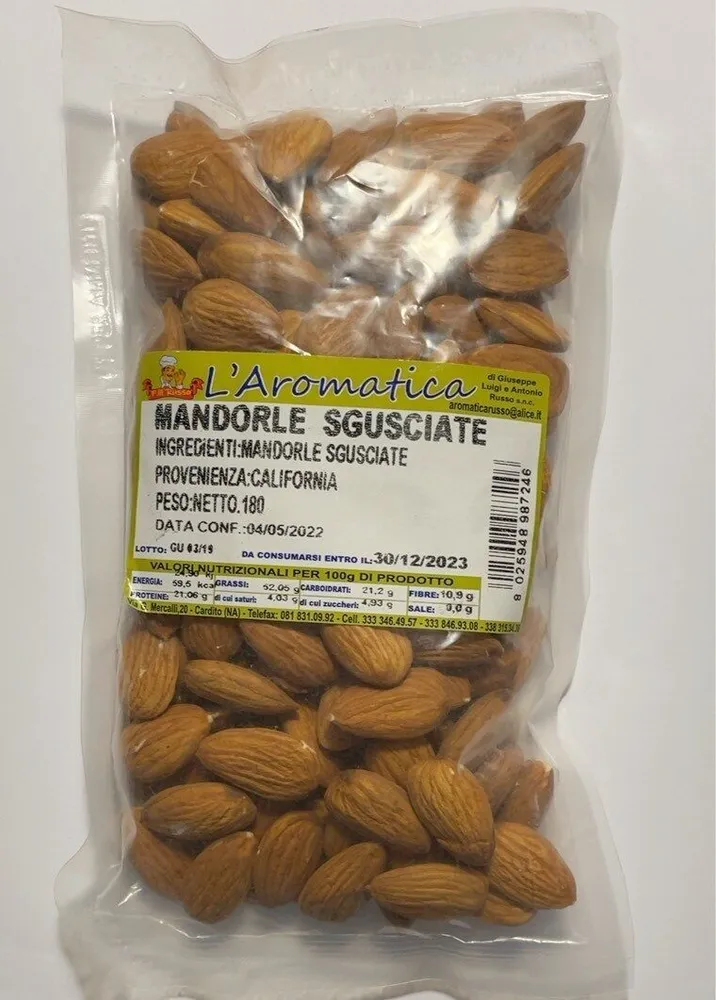 Mandorle sgusciate