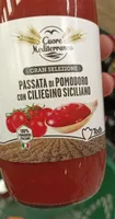 Passata di pomodoro con ciliegino siciliano