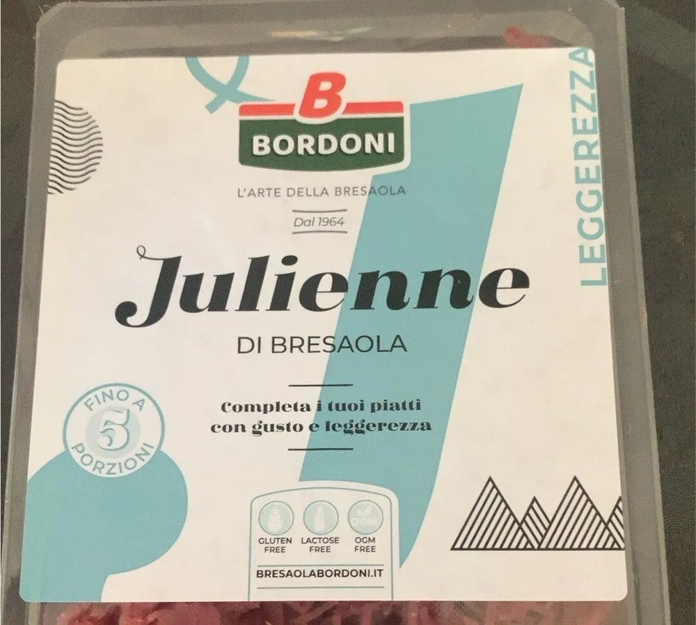 Julienne di bresaola